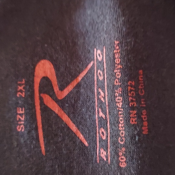 Thin Blue Line women's tshirt 2XL black & blue. Rothco - Picture 6 of 6